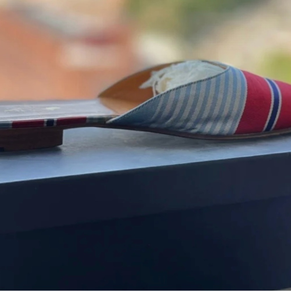 Ralph Lauren Stylish Red and Blue shoes 8M